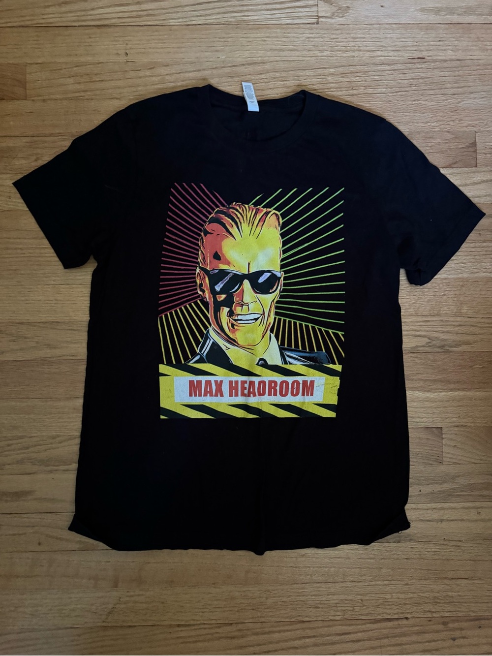 Max Headroom Graphic Tee - Black